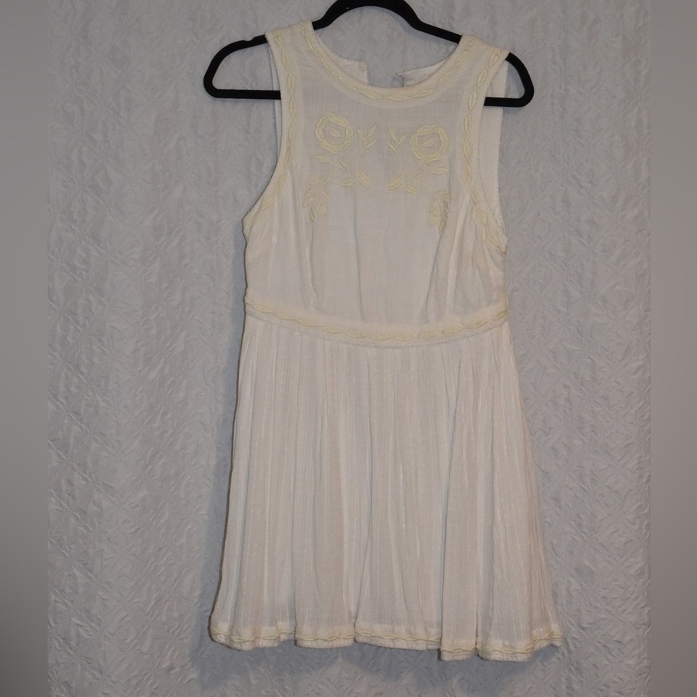 Free People embroidered dress